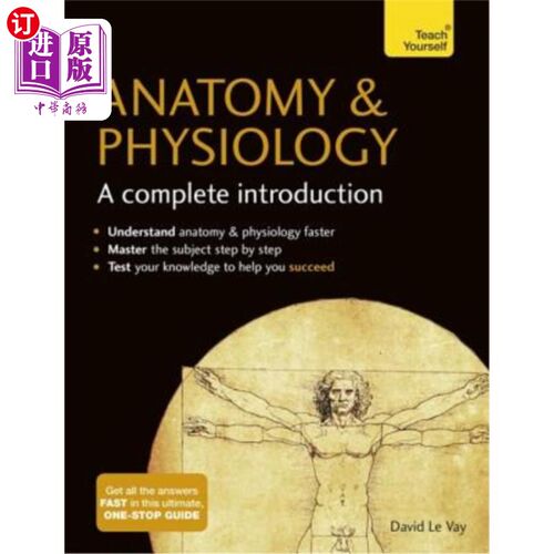 海外直订医药图书Anatomy & Physiology: A Complete Introduction 解剖学与生理学：完整介绍