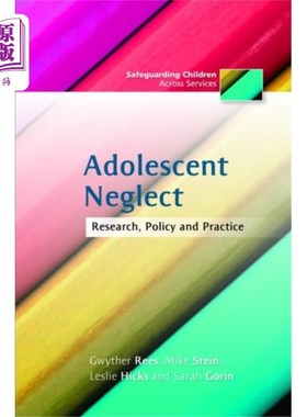 海外直订Adolescent Neglect 青少年忽视