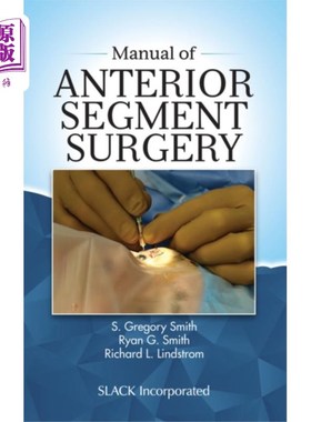 海外直订医药图书Manual of Anterior Segment Surgery 前节手术手册