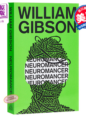 【中商原版】神经漫游者（雨果奖、星云奖获奖小说）英文原版 Neuromancer  William Gibson 威廉·吉布森  科幻 小说