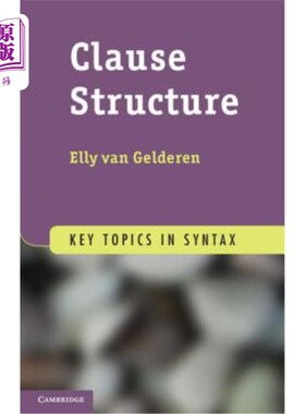 海外直订Clause Structure 从句结构