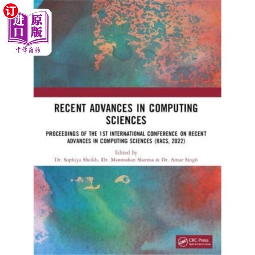 海外直订Recent Advances in Computing Sciences 计算机科学的最新进展