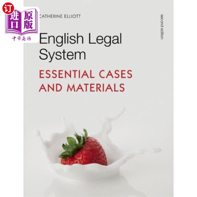 海外直订English Legal System 英国法律制度