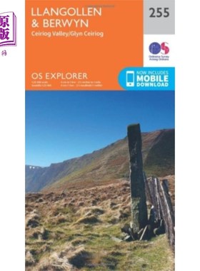 海外直订Llangollen and Berwyn 兰戈伦和伯温