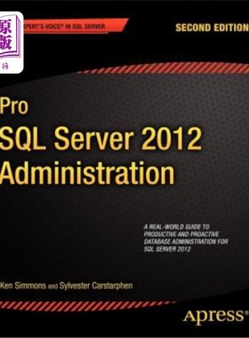 海外直订Pro SQL Server 2012 Administration Pro SQL Server 2012管理