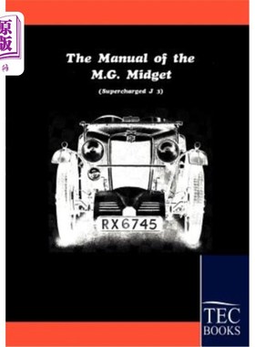 海外直订Manual for the MG Midget Supercharged MG微型机械增压手册