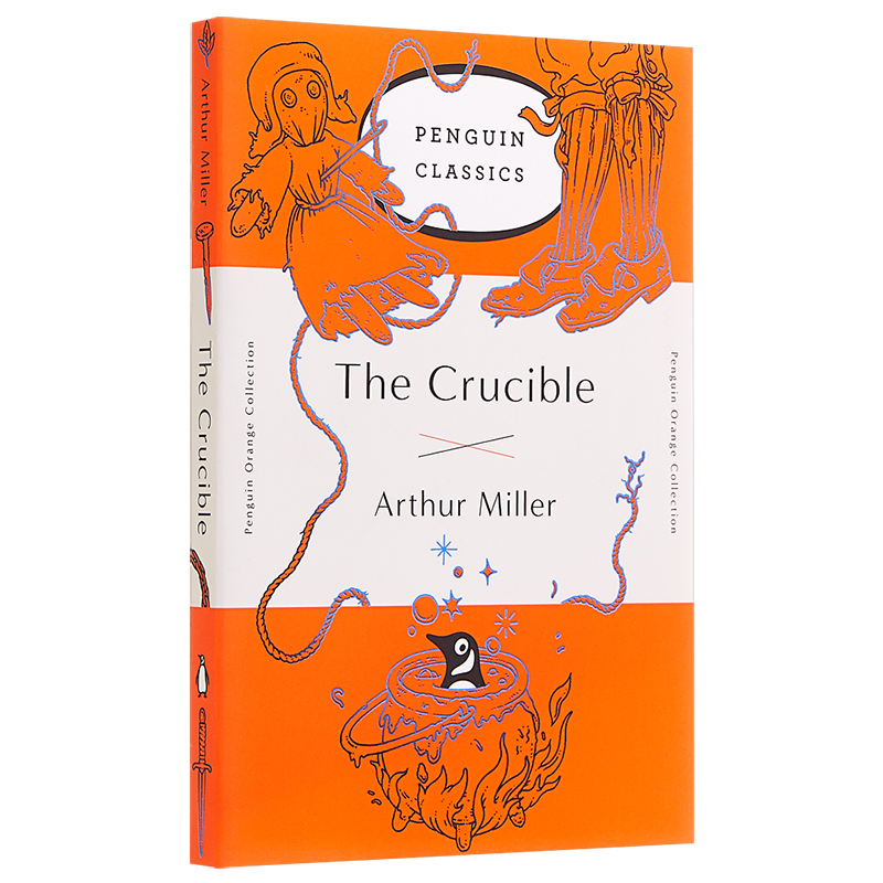 【中商原版】萨勒姆的女巫（毛边本）英文原版 Penguin Orange Collection: The Crucible 进口图书