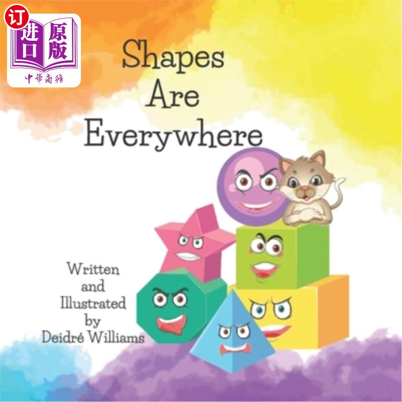 海外直订Shapes Are Everywhere: A Book Of Shapes 《形状无处不在:形状之书