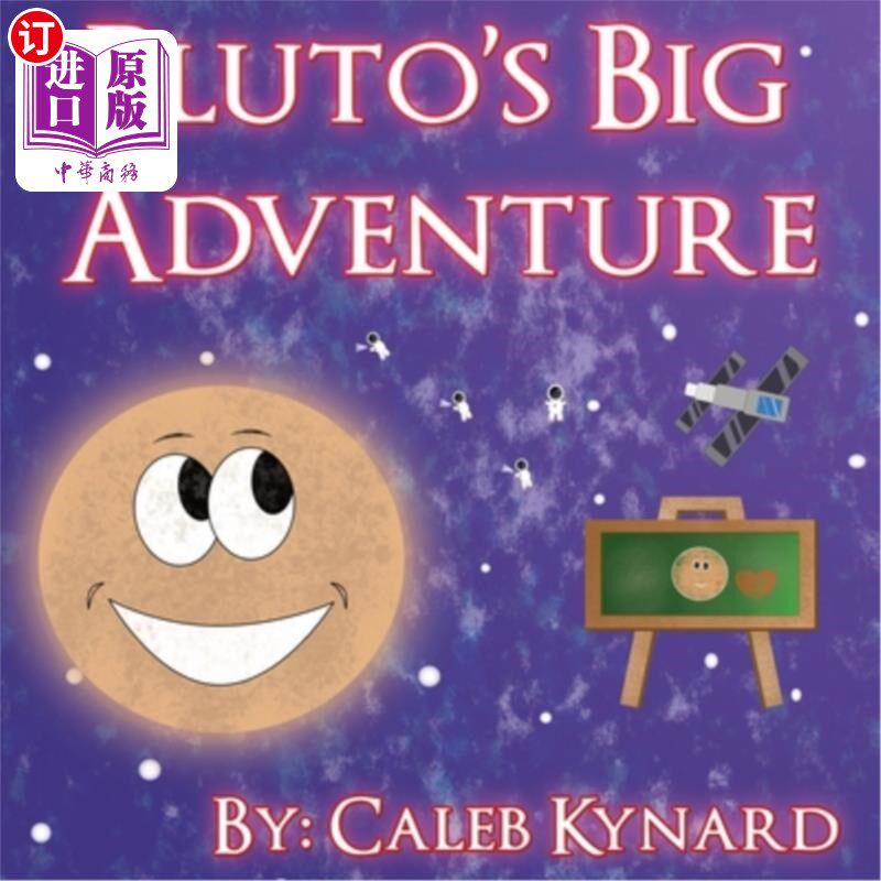 海外直订Pluto's Big Adventure 冥王星的大冒险