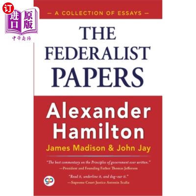 海外直订The Federalist Papers 《联邦党人文集》