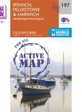 海外直订Ipswich, Felixstowe and Harwich 伊普斯维奇，费利克斯托和哈威奇