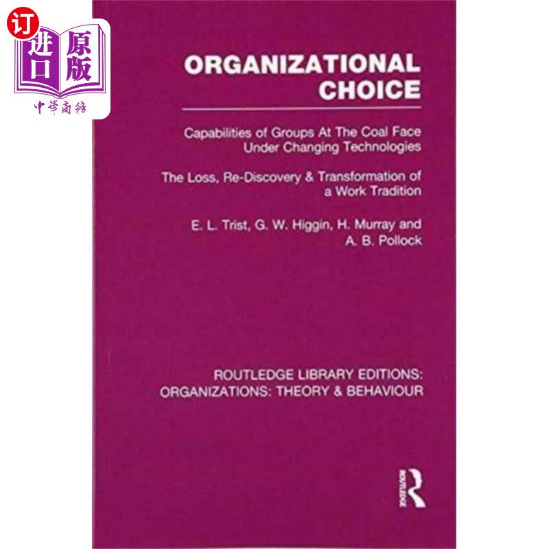 海外直订Organizational Choice (RLE: Organizations) 组织选择(RLE: Organizations)