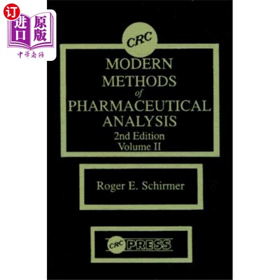 海外直订医药图书Modern Methods of Pharmaceutical Analysis, Secon... 现代药物分析方法，第二版，第二卷