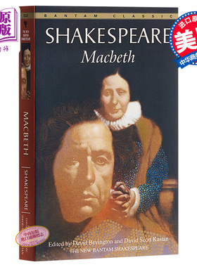 Macbeth麦克白英文原版小说 莎士比亚悲剧喜剧戏剧 William Shakespear 四大悲剧之一