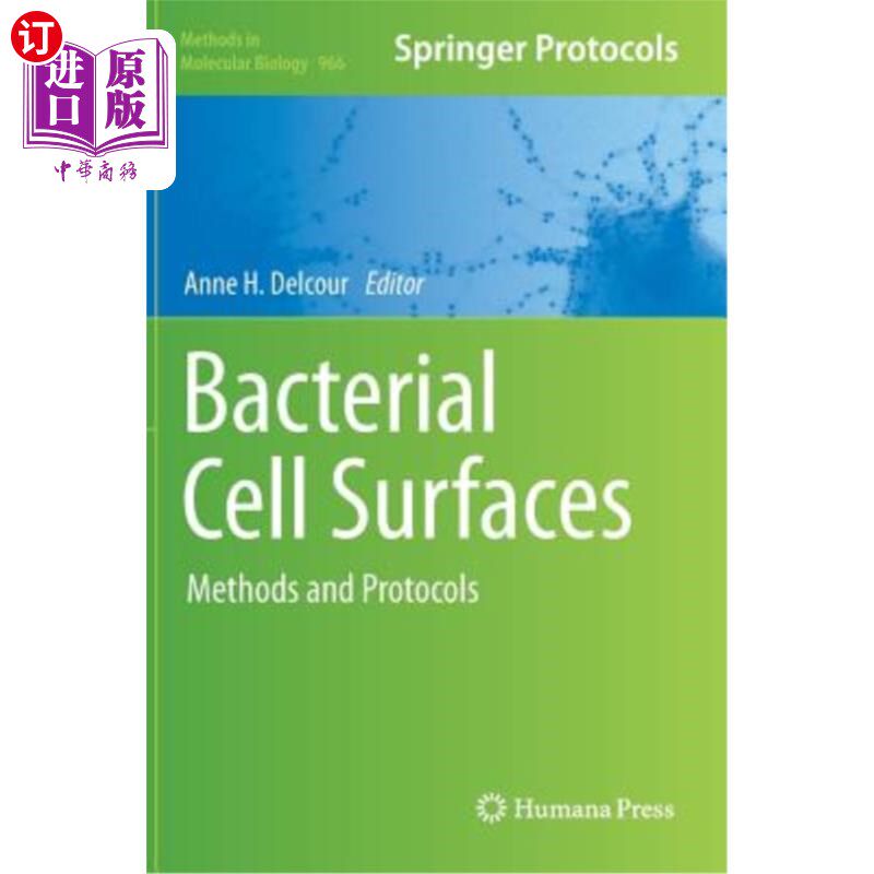海外直订Bacterial Cell Surfaces: Methods and Protocols 细菌细胞表面：方法和方案