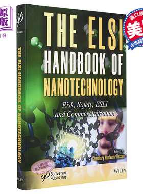 现货 纳米技术ESLI手册 风险安全 ESLI与商业化 The Elsi Handbook Of Nanotechnology 英文原版 Chaudhery Mustansa