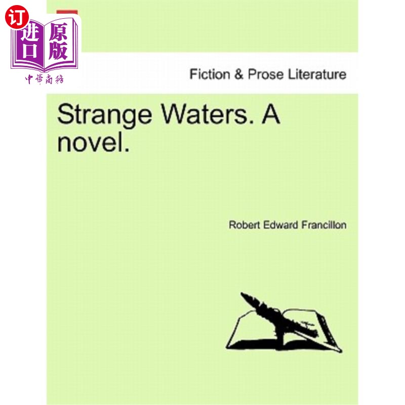 海外直订Strange Waters. a Novel. 奇怪的水域。一本小说。