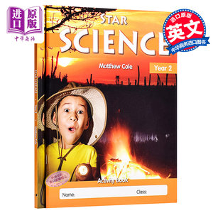 现货【中商原版】【新加坡科学教材】Star Science Textbook/Workbook Year 2思达科学课本与练习册2册套装 2年级