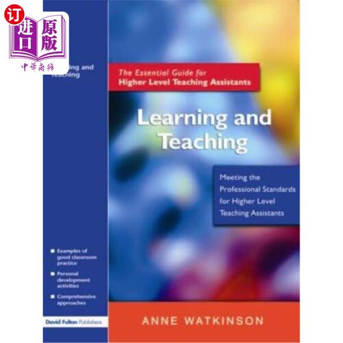 海外直订Learning and Teaching: The Essential Guide for Higher Level Teaching Assistants 学与教：高级助教的基本指南