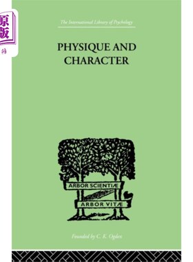 海外直订Physique and Character 体质与性格