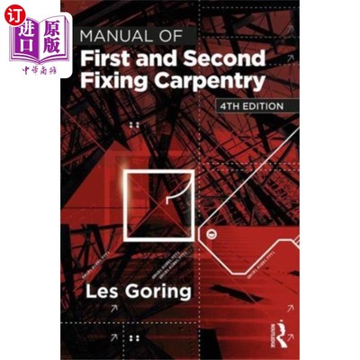 海外直订Manual of First and Second Fixing Carpentry 第一、二次固定木工手册