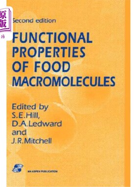 海外直订Functional Properties of Food Macromolecules 食品大分子的功能特性
