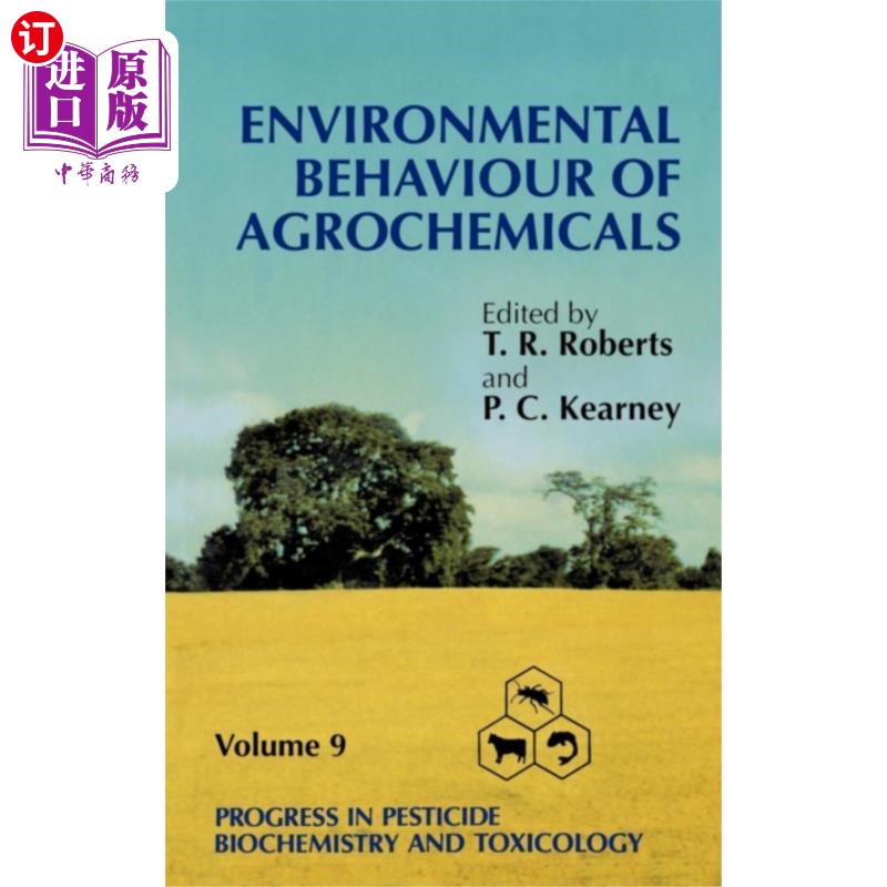 海外直订Progress in Pesticide Biochemistry and Toxicology 农药生物化学与毒理学研究进展