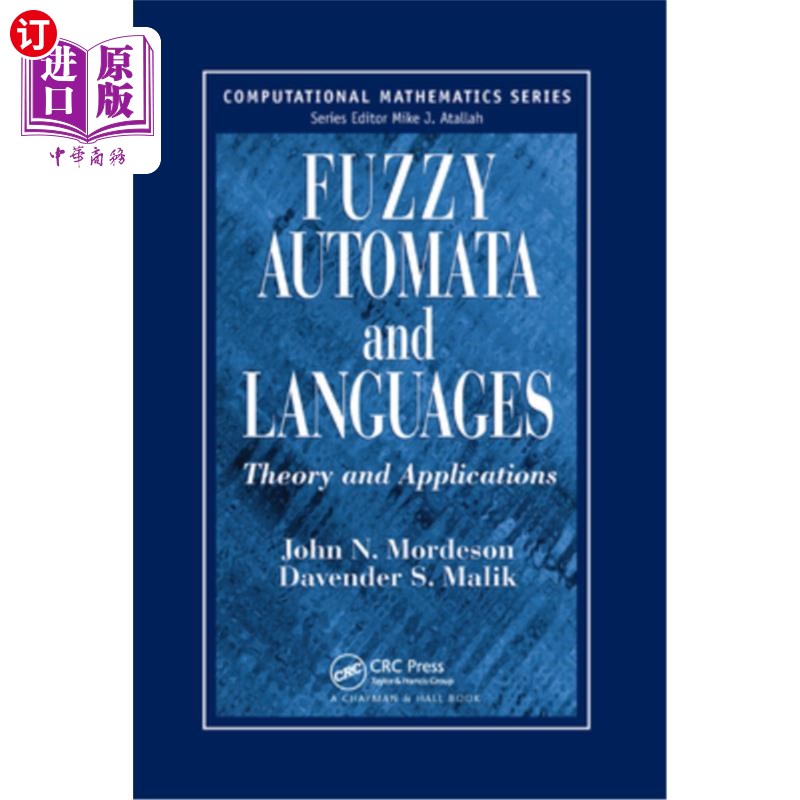 海外直订Fuzzy Automata and Languages: Theory and Applications