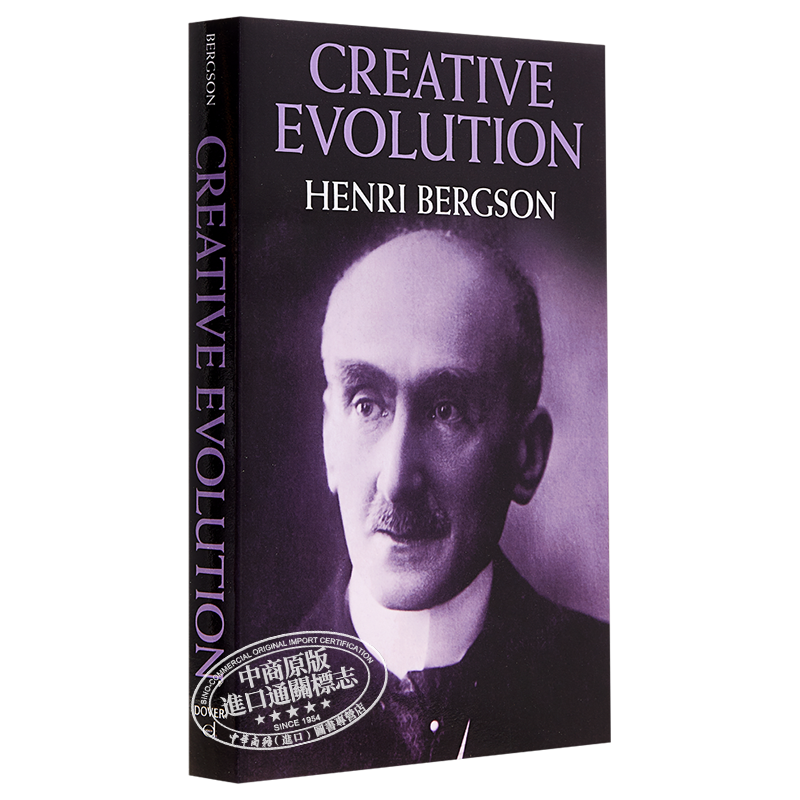 现货 亨利·伯格森:创造进化论 英文原版 Creative Evolution 哲学 Henri Bergson【中商原版】