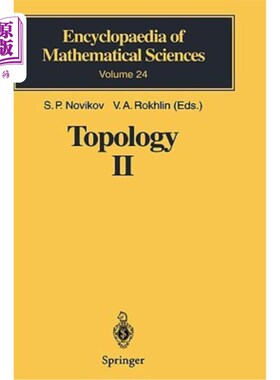 海外直订Topology II: Homotopy and Homology. Classical Manifolds 拓扑二:同伦和同调。经典集合管
