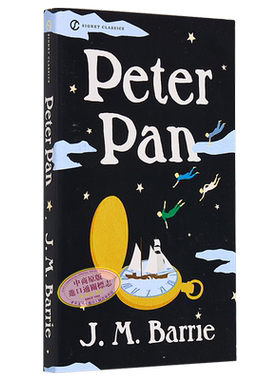 【中商原版】Peter Pan 小飞侠 彼得潘 英文版 正版英文原版 正版 詹姆斯 巴里 J M Barrie 世界经典文学