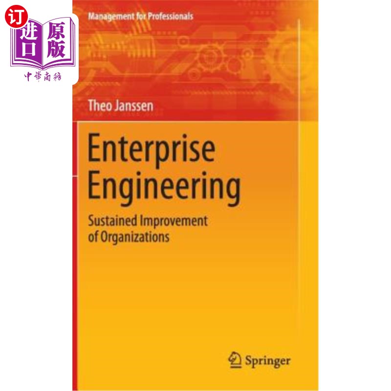 海外直订Enterprise Engineering: Sustained Improvement of Organizations 企业工程：组织的持续改进