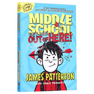 【中商原版】中学2:放我出去! 英文原版 Middle School #2: Get Me Out of Here!