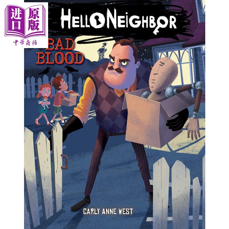 现货 你好邻居4 hello neighbor 4 bad blood 英文原版 carly anne