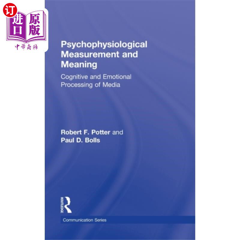 海外直订Psychophysiological Measurement and Meaning 心理生理测量及其意义