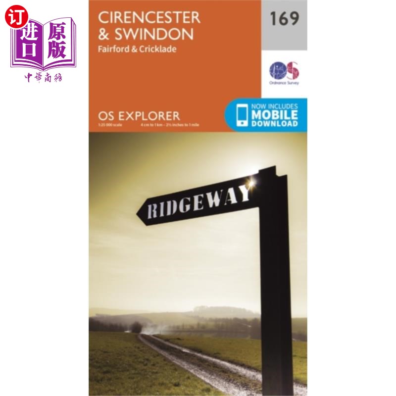 海外直订Cirencester and Swindon, Fairford and Cricklade 赛伦塞斯特和斯文顿，费尔福德和克里克莱德