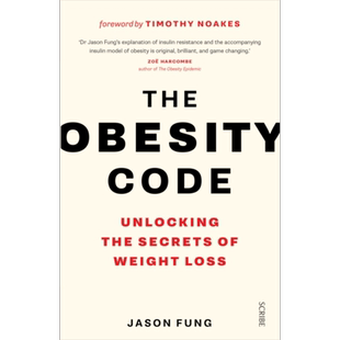 肥胖密码 解开减肥秘密的畅销指南 英文原版 The Obesity Code Jason Fung【中商原版】