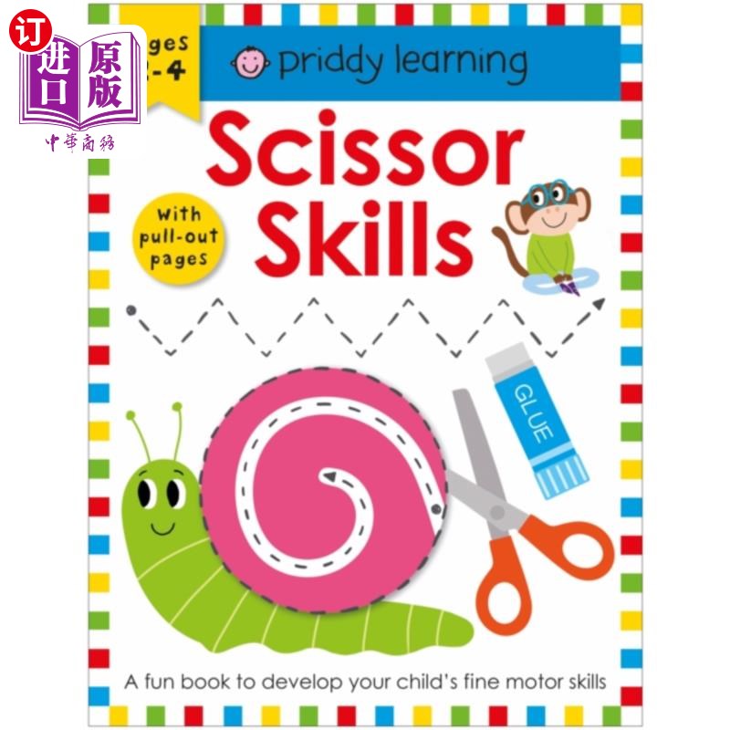 海外直订Scissor Skills 初级学习:剪刀技能