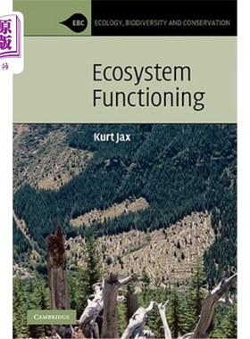 海外直订Ecosystem Functioning 生态系统功能