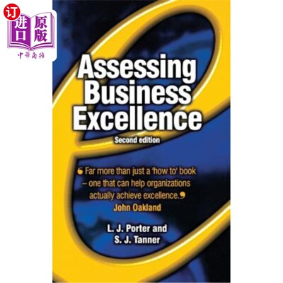 海外直订Assessing Business Excellence 评估业务卓越性