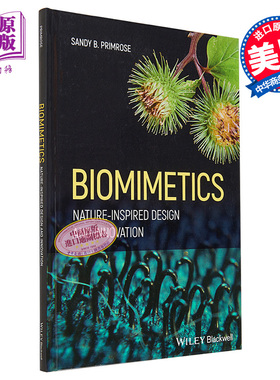 现货 仿生学 自然启发的设计与创新 Biomimetics 英文原版 Sandy Primrose 中商原版