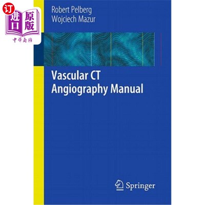 海外直订医药图书Vascular CT Angiography Manual 血管CT血管造影手册