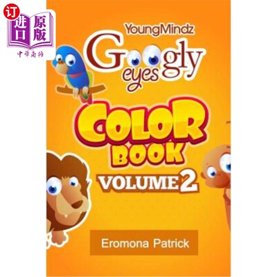 海外直订Youngmindz Googly Eyes Color Book: Volume 2: Fun Times Youngmindz Googly Eyes配色手册：第2卷：欢乐时光