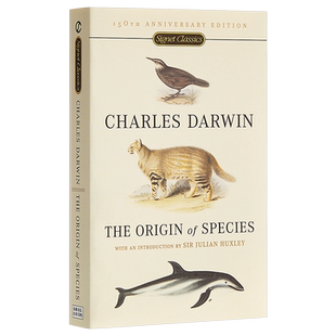 物种起源 达尔文进化论 英文原版 The Origin of Species Signet Classics