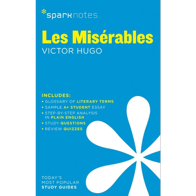 Sparknotes文学指南 悲惨世界 英文原版 Les Miserables Sparknotes Literature Guide Victor Hugo【中商原版】