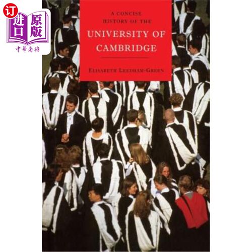 海外直订A Concise History of the University of Cambridge 剑桥大学简史