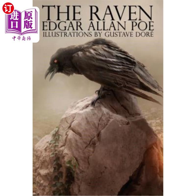 海外直订the raven by edgar allan poe 埃德加·艾伦·坡的《乌鸦》