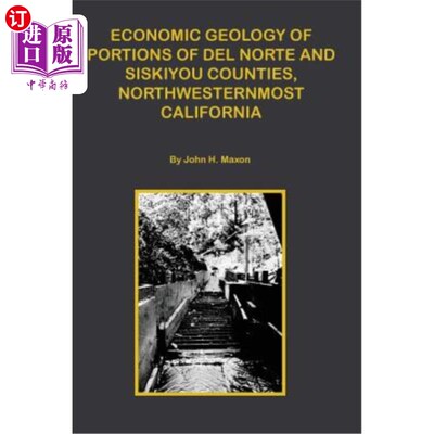 海外直订Economic Portions of Del Norte and Siskiyou Counties, Northwesternmost Californi 加利福尼亚州西北部德尔诺特