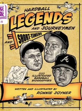 海外直订Hardball Legends and Journeymen and Short-Timers 硬球传奇、熟练工和临时工