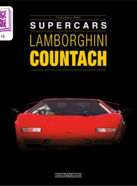 海外直订Lamborghini Countach 兰博基尼Countach